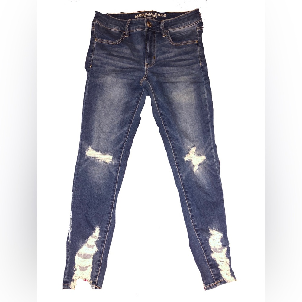 American eagle skinny jeans size 8